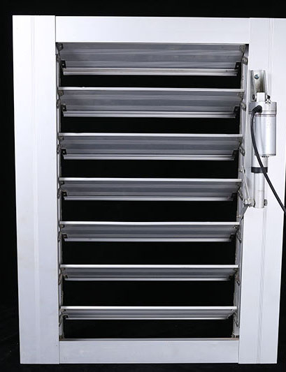 铝合金电动百叶窗